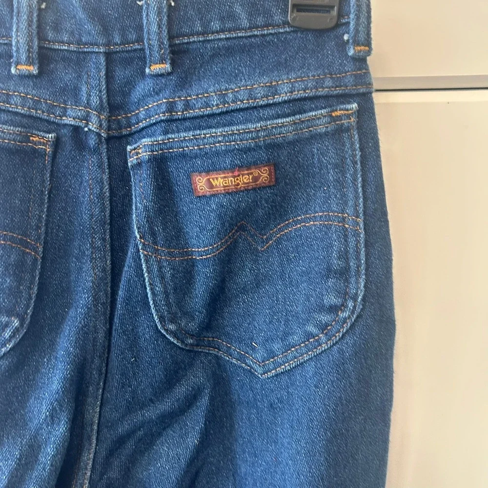 Wrangler Vintage Misses Regular Fit High Rise Straight Leg Jeans Blue MR920NA 10